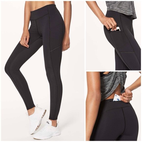 Lululemon Speed Up Tight 28" Full-On Luxtreme Black 4 - Picture 1 of 9